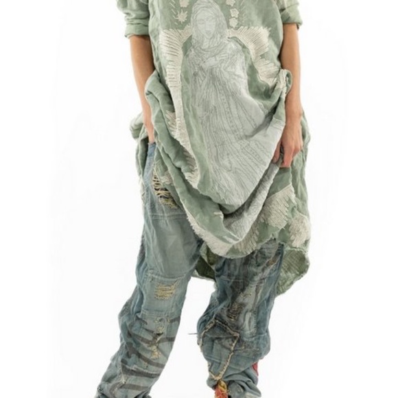 Magnolia Pearl Queen of the Sea Dress Matcha NWT - Picture 7 of 8